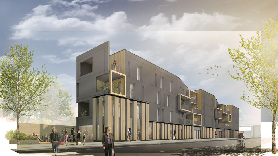 50 000 logements sur la CUB / La FAB / Site Carrefour Alouette
