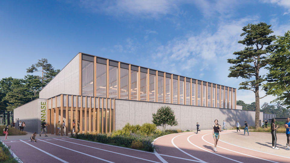 Gymnase du Lycée du Barp