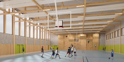 Gymnase du Lycée du Barp (photo 2)